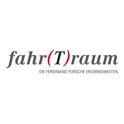 Logo der Firma fahr(T)raum - die Ferdinand Porsche Erlebniswelten